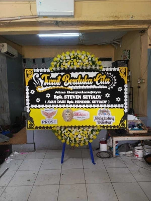 Papan Bunga di Lokasi Pernikahan Tangerang